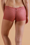 Zivame Medium Rise 3/4th Coverage Boyshorts - Red — thumbnail 2