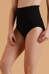 Zivame Medium Control Highwaist Brief - Black — thumbnail 4