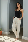 Zivame Knit Cotton Camisole - Black — thumbnail 4