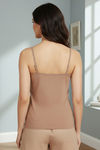Zivame Knit Cotton Camisole - Skin — thumbnail 2