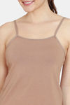 Zivame Knit Cotton Camisole - Skin — thumbnail 6