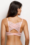 Zivame Moroccan Lace Push Up Wired Medium Coverage Bra-Apricot Blush — thumbnail 3
