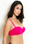 Zivame Padded Wired Medium Coverage Strapless Bra - Love Potion — thumbnail 2