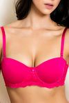 Zivame Padded Wired Medium Coverage Strapless Bra - Love Potion — thumbnail 5