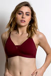 Zivame Padded Non Wired Medium Coverage T-Shirt Bra - Sundried Tomato — thumbnail 1