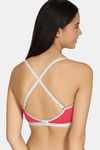 Zivame Girls Double Layered Non Wired Full Coverage Bra (Pack Of 2) - Multicolor — thumbnail 3