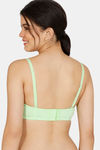 Zivame Modern Grounds Padded Wired 3/4th Coverage Strapless Bra - Paradise Green — thumbnail 2