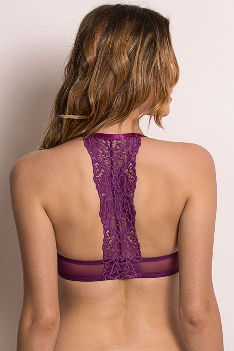 Zivame Color Struck Padded Wired 3/4th Coverage Pretty Back Bra - Phlox — image 3