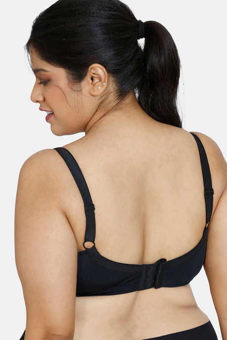 Zivame True Curv Single Layered Wired 3/4th Coverage Sag Lift Bra - Black — image 3