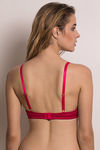 Zivame Moroccan Lace Padded Wired 3/4th Coverage T-Shirt Bra - Love Potion — thumbnail 4