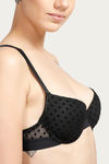 Zivame Push Up Wired Medium Coverage Bra-Black — thumbnail 5