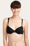 Zivame Push Up Wired Medium Coverage Bra-Black — thumbnail 6