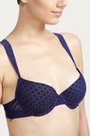 Zivame Push Up Wired Medium Coverage Bra-Navy — thumbnail 5