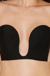Zivame Padded Wired Full Coverage Stick On Bra-Black — thumbnail 3