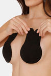 Zivame Padded Non Wired Low Coverage Stick On Bra - Black — thumbnail 2
