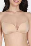 Zivame Padded Non Wired 3/4Th Coverage Stick On Bra - Skin — thumbnail 3