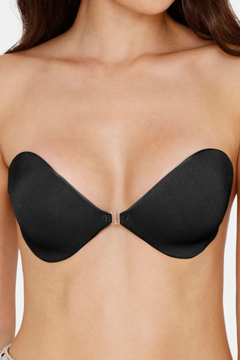 Buy Zivame Padded Non Wired 3/4th Coverage Stick On Bra - Skin at Rs.499  online