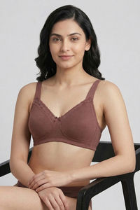 Zivame Double Layered Non Wired 3/4th Coverage Tshirt Bra - Tap Shoe — thumbnail 1