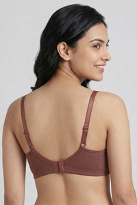 Zivame Double Layered Non Wired 3/4th Coverage Tshirt Bra - Tap Shoe — thumbnail 3