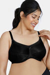 Zivame True Curv Double Layered Wired Full Coverage Super Support Bra - Black — thumbnail 2