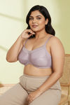 Zivame True Curv Double Layered Wired Full Coverage Super Support Bra - Elderberry — thumbnail 3