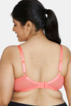 Zivame True Curv Double Layered Wired Full Coverage Super Support Bra - Georgia Peach — thumbnail 2