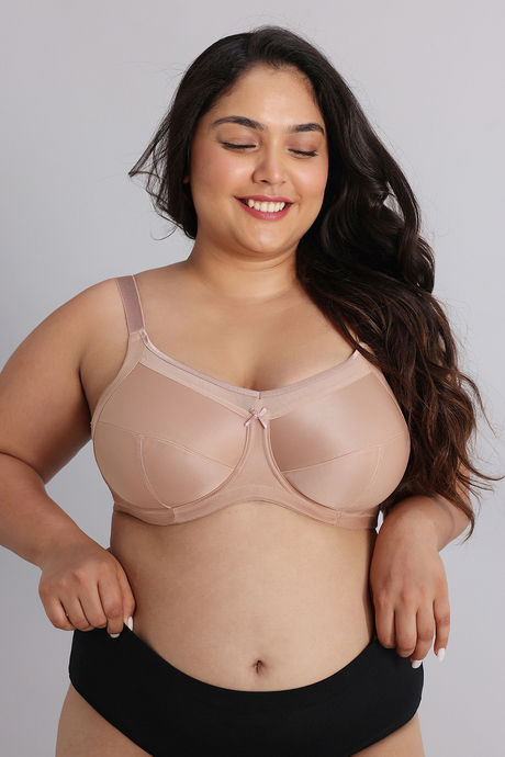Zivame True Curv Double Layered Wired Full Coverage Super Support Bra - Roebuck — image 2
