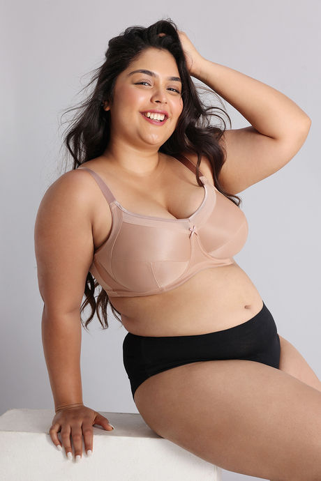 Zivame True Curv Double Layered Wired Full Coverage Super Support Bra - Roebuck — image 5