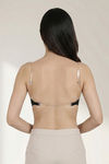 Zivame Beautiful Basics Padded Non Wired 3/4Th Coverage Backless Bra - Black — thumbnail 4