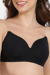 Zivame Beautiful Basics Padded Non Wired 3/4Th Coverage Backless Bra - Black2 — thumbnail 6
