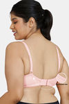 Zivame True Curv Double Layered Non Wired Full Coverage Super Support Bra - Misty Rose — thumbnail 6