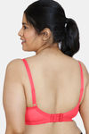 Zivame True Curv Double Layered Non Wired Full Coverage Super Support Bra - Teaberry — thumbnail 2