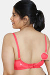 Zivame True Curv Double Layered Non Wired Full Coverage Super Support Bra - Teaberry — thumbnail 6