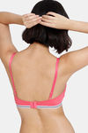 Zivame Beautiful Basics Padded Non Wired 3/4th Coverage T-Shirt Bra - Fruit Dove — thumbnail 2