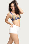 Zivame Flirty Pop Padded Wired Medium Coverage Bra-Dandelion — thumbnail 4
