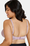 Zivame True Curv Laminated Cup Non Wired Full Coverage Super Support Bra - Elderberry — thumbnail 2