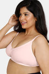 Zivame True Curv Laminated Cup Non Wired Full Coverage Super Support Bra - Pearl — thumbnail 4
