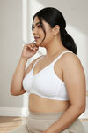 Zivame True Curv Laminated Cup Non Wired Full Coverage Super Support Bra - White — thumbnail 2