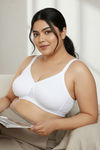 Zivame True Curv Laminated Cup Non Wired Full Coverage Super Support Bra - White — thumbnail 4