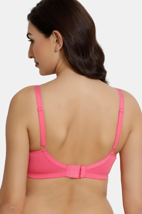 Zivame Double Layered Non Wired 3/4th Coverage Maternity / Nursing Bra - Carmine — image 2