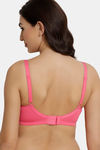 Zivame Double Layered Non Wired 3/4th Coverage Maternity / Nursing Bra - Carmine — thumbnail 2