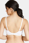 Zivame Double Layered Non Wired 3/4th Coverage Maternity / Nursing Bra - White — thumbnail 2