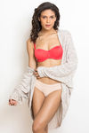 Zivame Padded Wired Medium Coverage Strapless Bra - Bittersweet — thumbnail 5