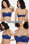 Zivame 9 Way Multi Purpose Bra - Blue Depth — thumbnail 2