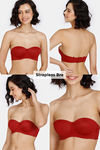 Zivame 9 Way Multi Purpose Bra - Sundried Tomato — thumbnail 10