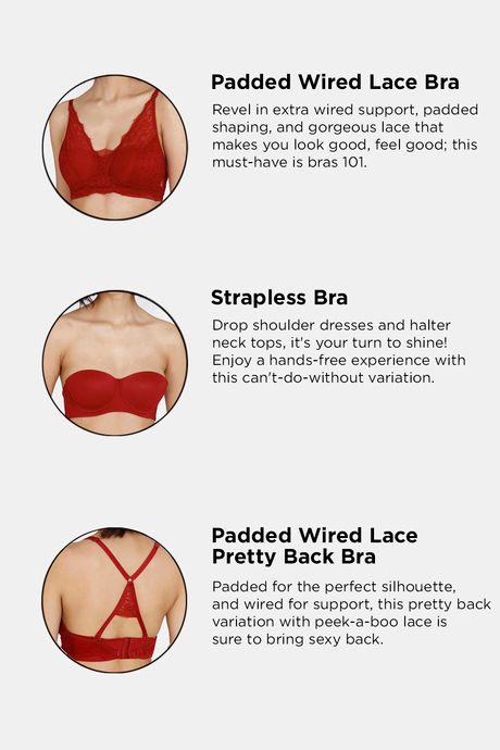 Zivame 9 Way Multi Purpose Bra - Sundried Tomato — image 13