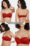 Zivame 9 Way Multi Purpose Bra - Sundried Tomato — thumbnail 2