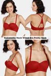 Zivame 9 Way Multi Purpose Bra - Sundried Tomato — thumbnail 4