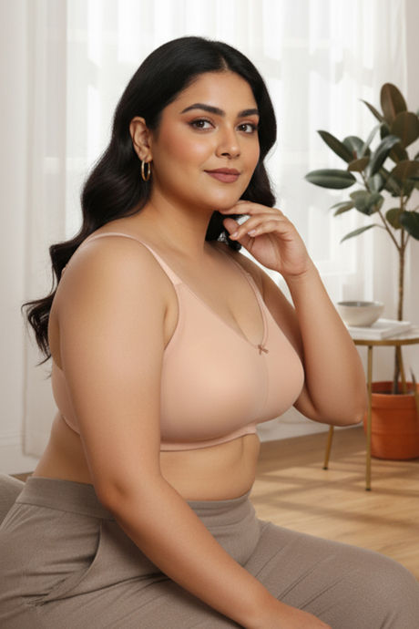 Zivame True Curv Double Layered Non Wired Full Coverage Minimiser Bra - Roebuck — image 2