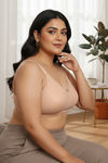 Zivame True Curv Double Layered Non Wired Full Coverage Minimiser Bra - Roebuck — thumbnail 2